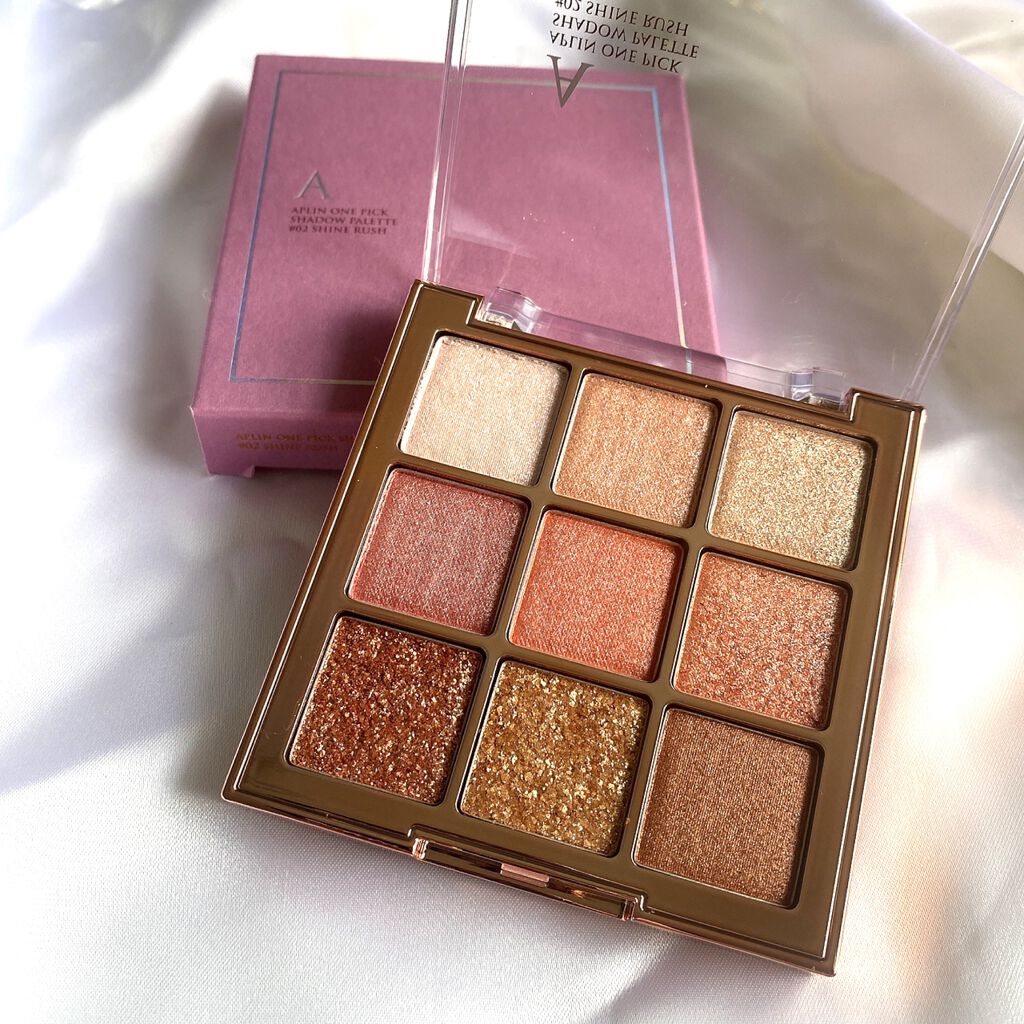 ワンピックアイシャドウパレット/APLIN/アイシャドウパレットを使ったクチコミ(2枚目)