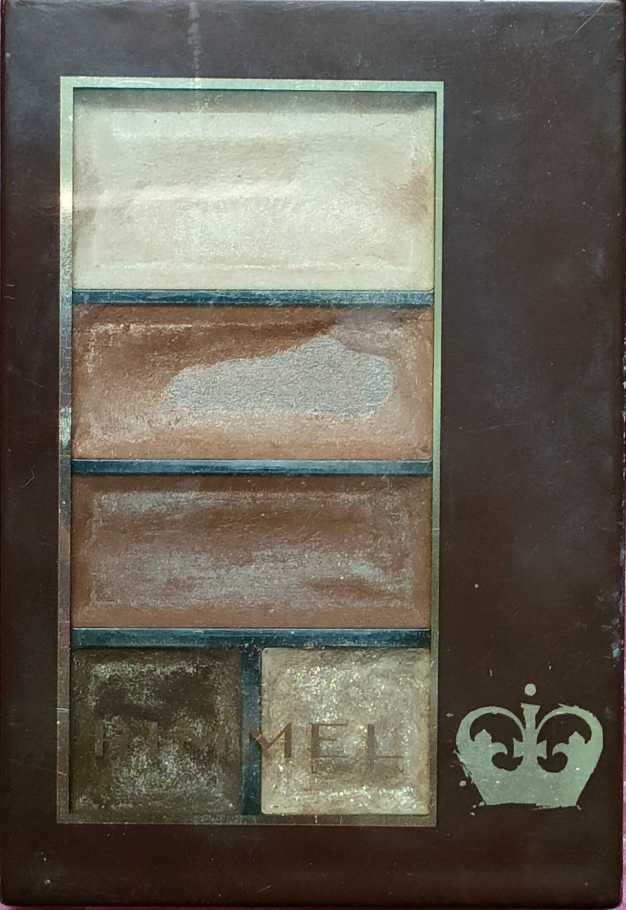 ショコラスウィート アイズ ソフトマット/リンメル ロンドン/アイシャドウパレットを使ったクチコミ（2枚目）