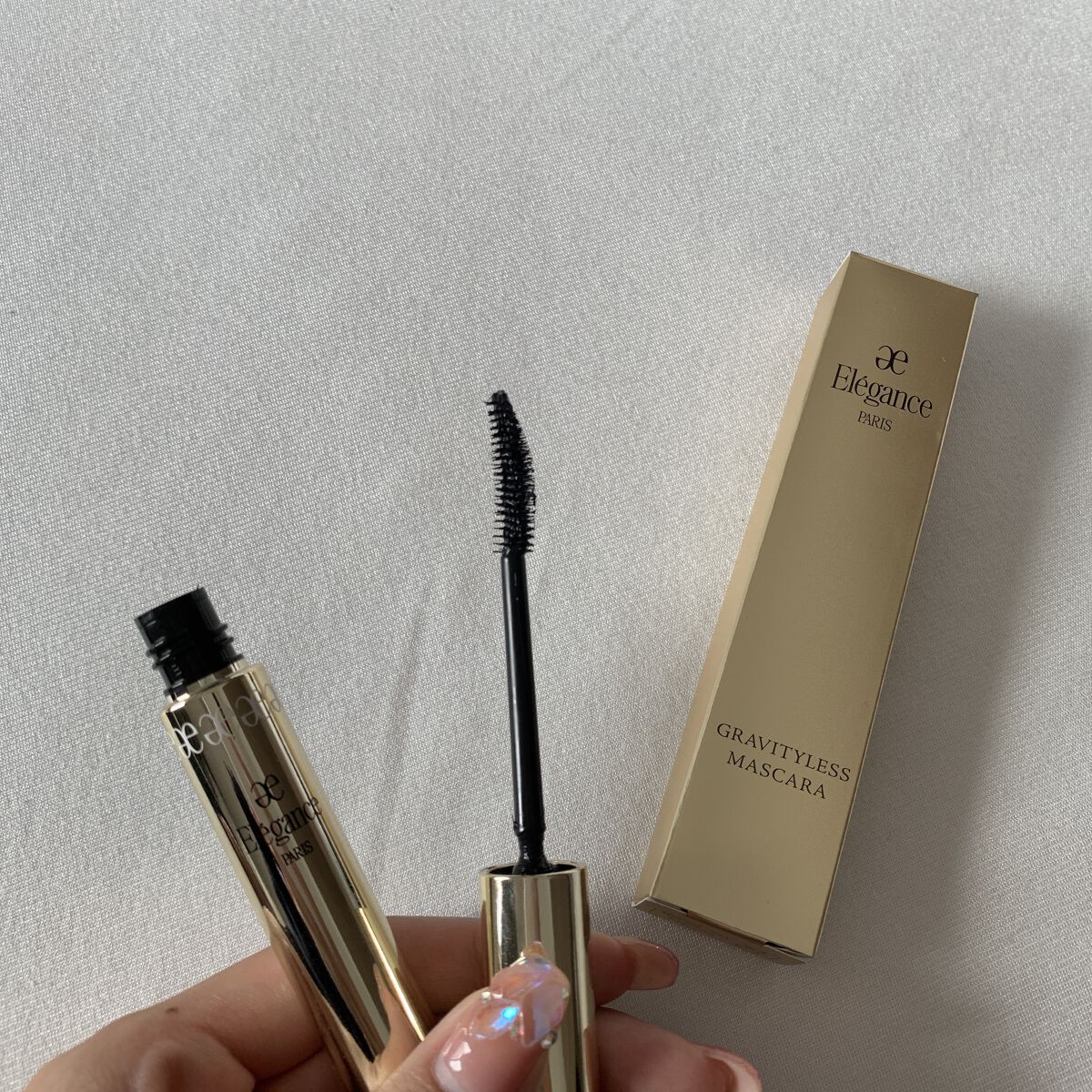 エレガンス グラヴィティレス マスカラ BK10/Elégance/マスカラを使ったクチコミ（2枚目）