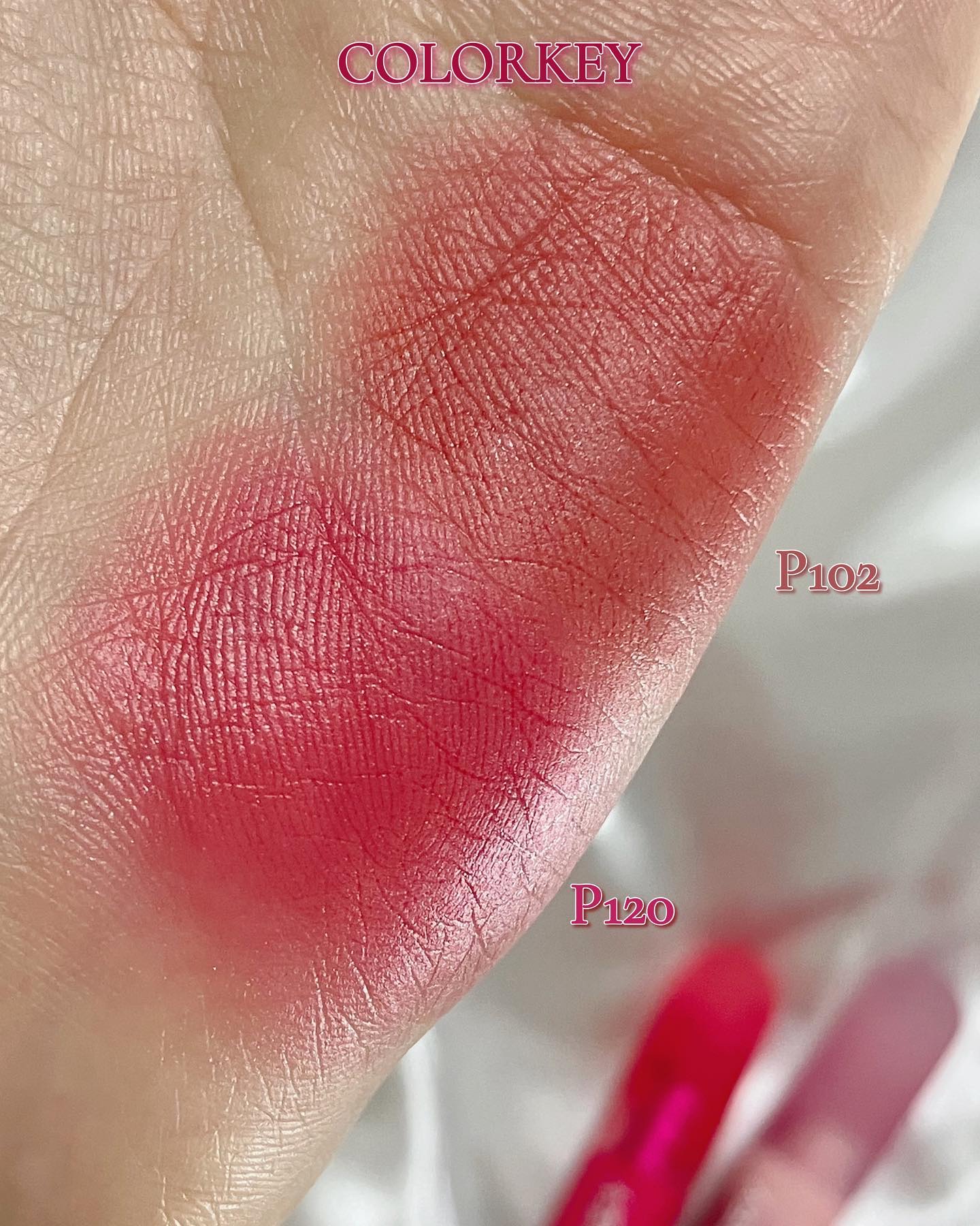 CKムースMリップ(通称:CKムース泥リップ)/COLORKEY/口紅を使ったクチコミ（3枚目）