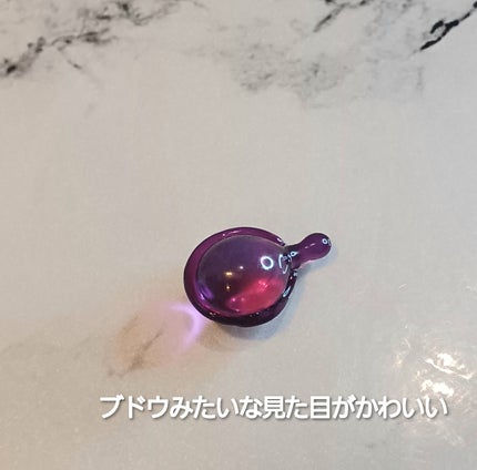 【サンリオ限定デザイン】ellips(エリップス)ヘアオイル ボトルタイプ8粒 (パープル/ミックスベリー&フローラルの香り)クロミ/ellips/ヘアオイルを使ったクチコミ(2枚目)