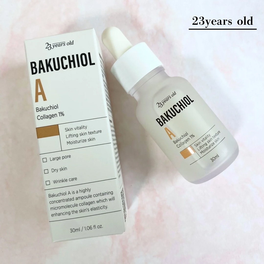 バクチオールAアンプル/23years old/美容液を使ったクチコミ（1枚目）