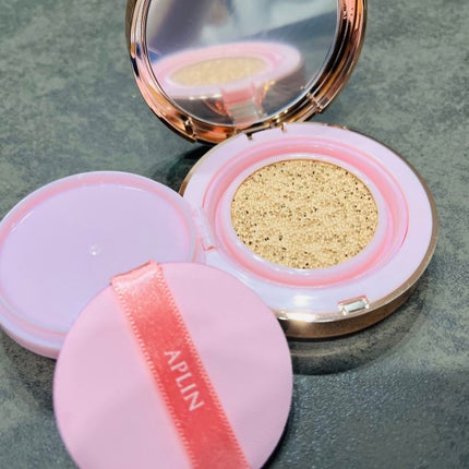 ピンクティーツリーカバークッション/APLIN/クッションファンデーションを使ったクチコミ(2枚目)