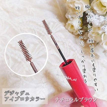 フィルム眉カラー/デジャヴュ/眉マスカラを使ったクチコミ(4枚目)