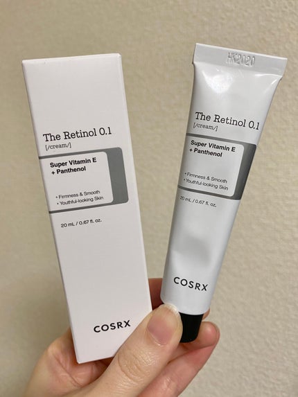 RXザ・レチノール0.1クリーム/COSRX/フェイスクリームを使ったクチコミ(1枚目)