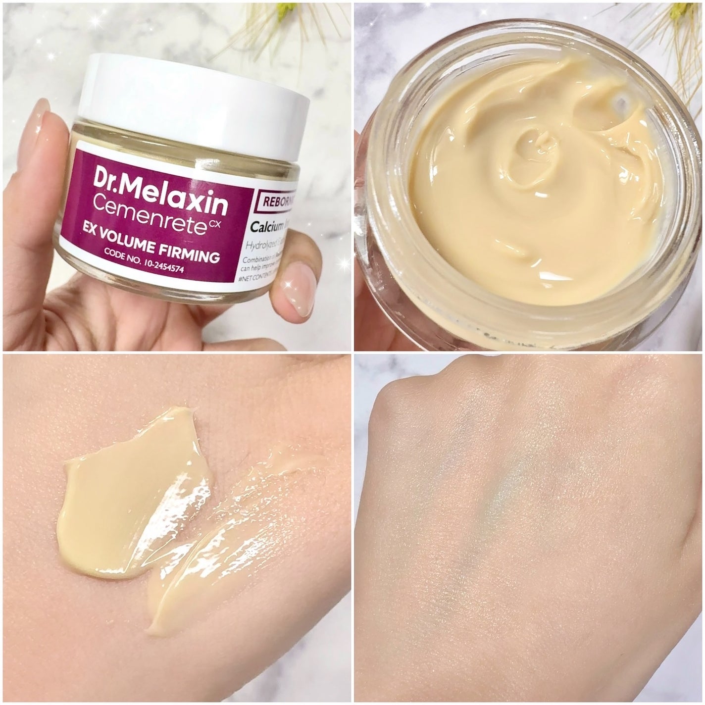 Cemenrete Calcium Intense Cream/Dr.Melaxin/フェイスクリームを使ったクチコミ(6枚目)