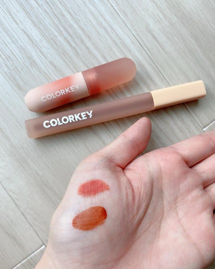 CKムースMリップ(通称:CKムース泥リップ)/COLORKEY/口紅を使ったクチコミ(4枚目)