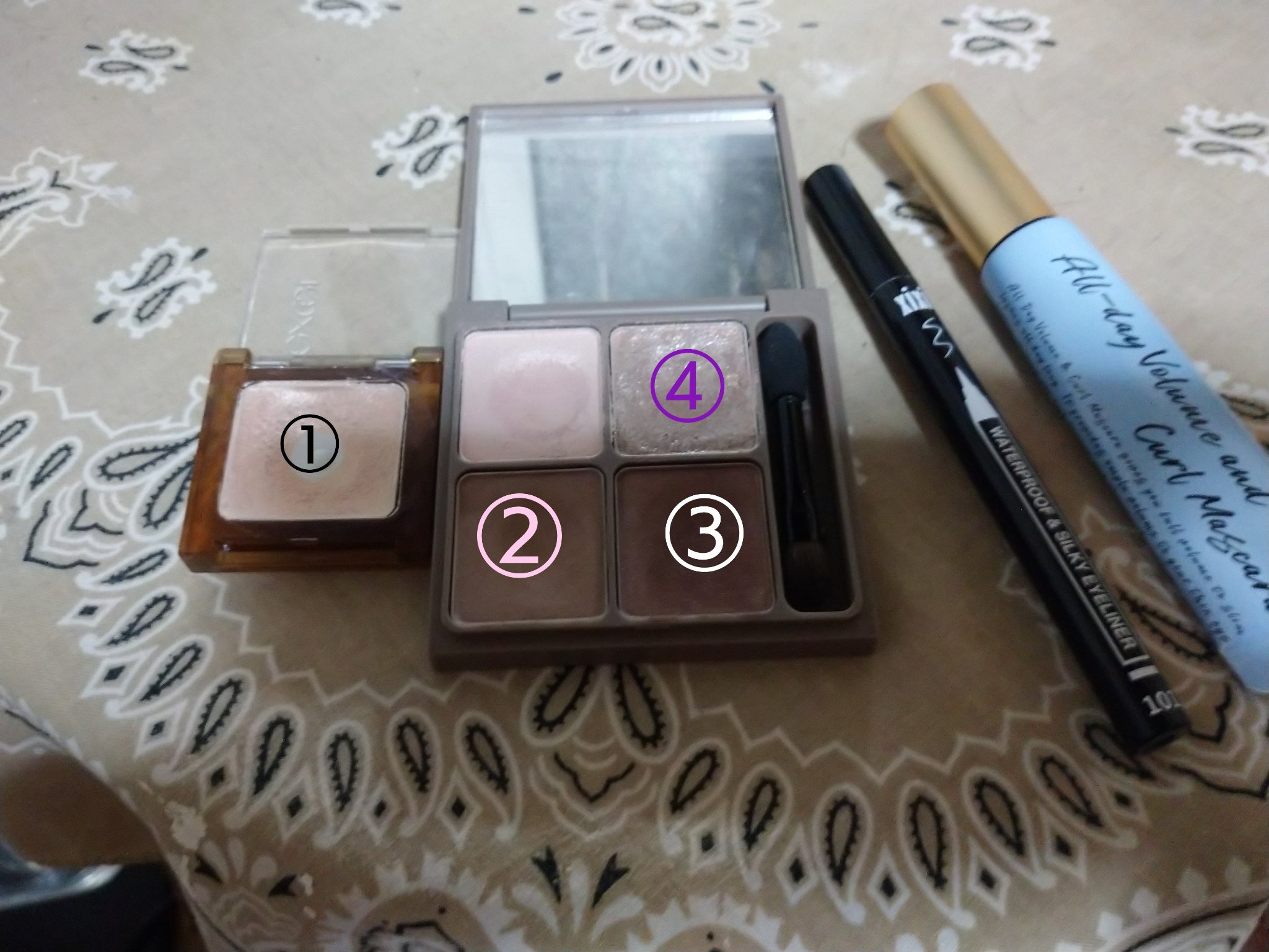 イルミクチュールシャドウ/excel/ジェル・クリームアイシャドウを使ったクチコミ（1枚目）