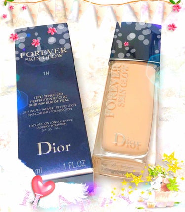 【旧】ディオールスキン フォーエヴァー フルイド グロウ/Dior/リキッドファンデーションを使ったクチコミ（1枚目）