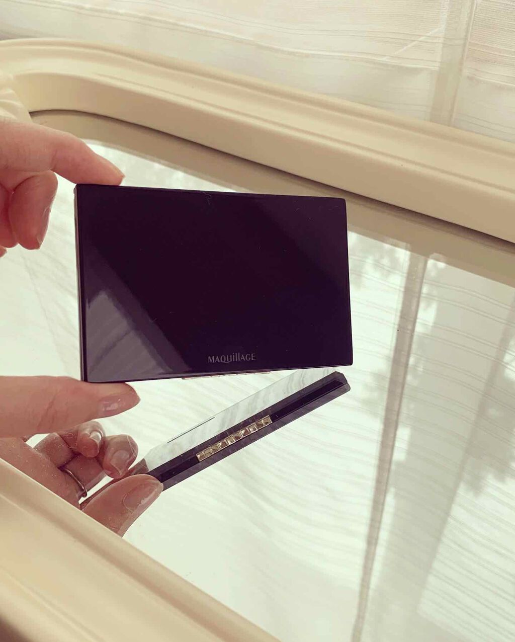 ドラマティックフェイスパウダー/マキアージュ/プレストパウダーを使ったクチコミ(2枚目)