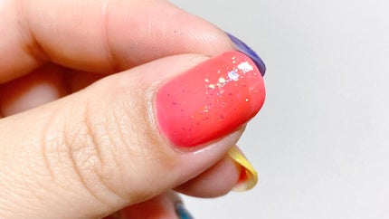 Somptueux(ソンプチュー) ネイルポリッシュ/DAISO/マニキュアを使ったクチコミ(2枚目)