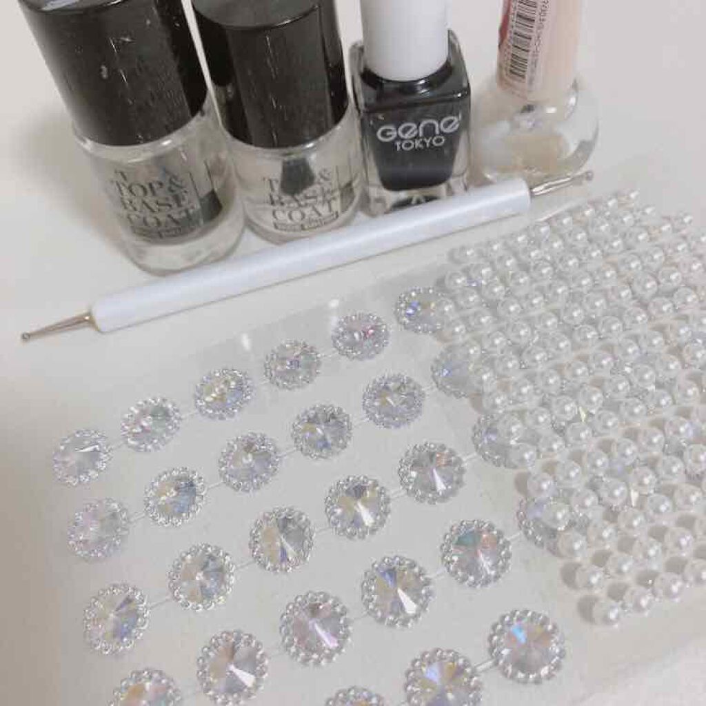 AT トップ&ベースコート/Art Collection/ネイルトップコートを使ったクチコミ(2枚目)