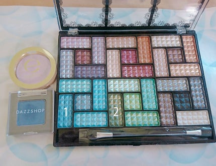 シャイニーシャドウ N/excel/単色アイシャドウを使ったクチコミ(1枚目)