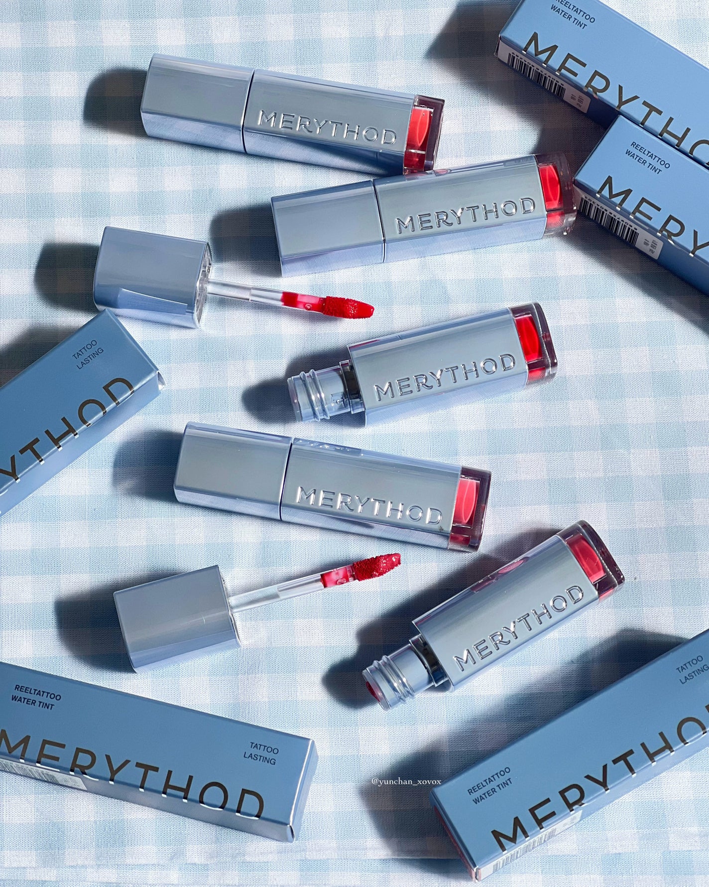 リールタトゥーウォーターティント/MERYTHOD/リップティントを使ったクチコミ(2枚目)