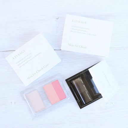 スキンフィットチーク/リサージ/パウダーチークを使ったクチコミ(2枚目)