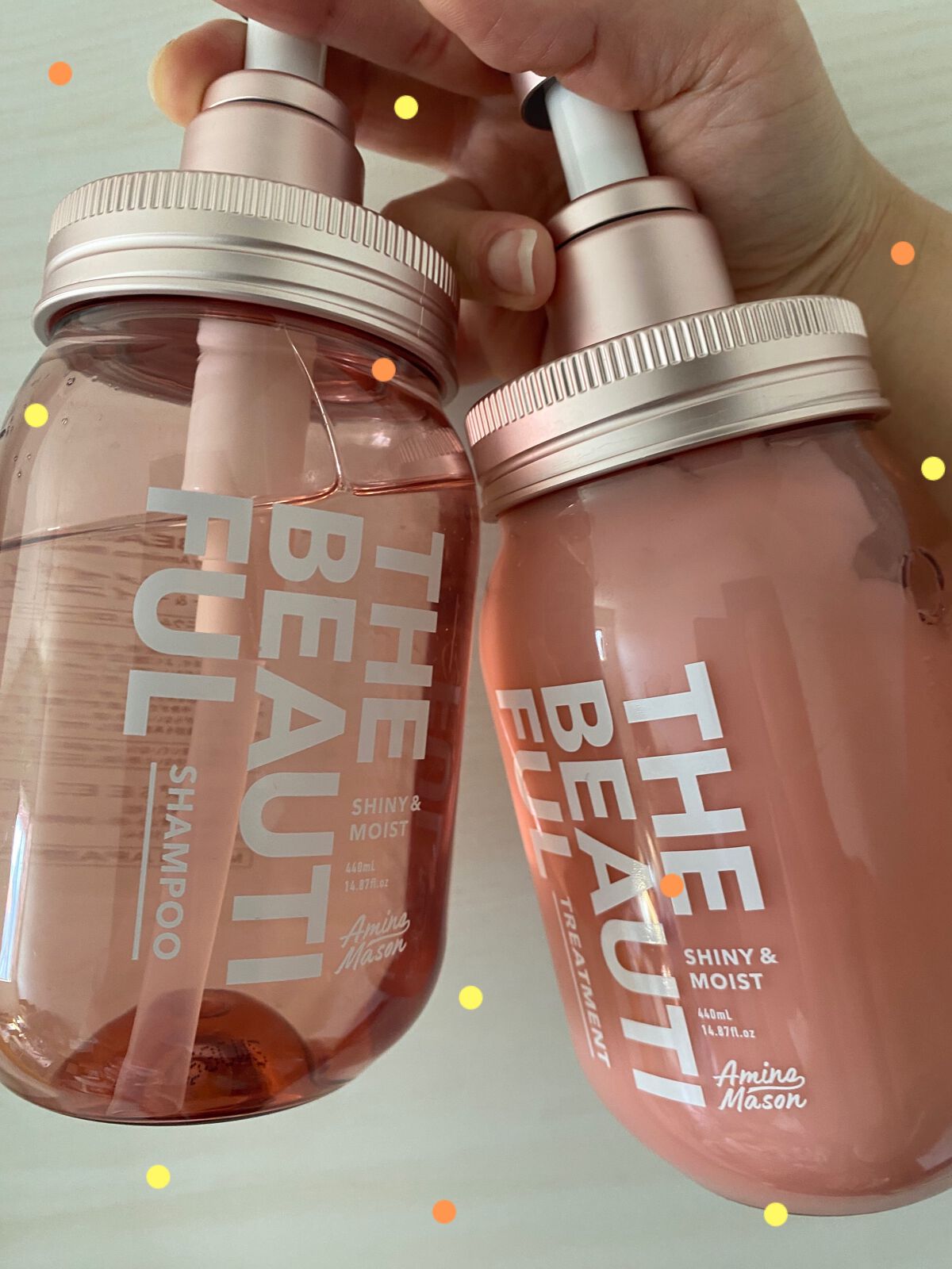 シャイニー&モイスト シャンプー/ヘアトリートメント/アミノメイソン/市販シャンプーを使ったクチコミ(1枚目)