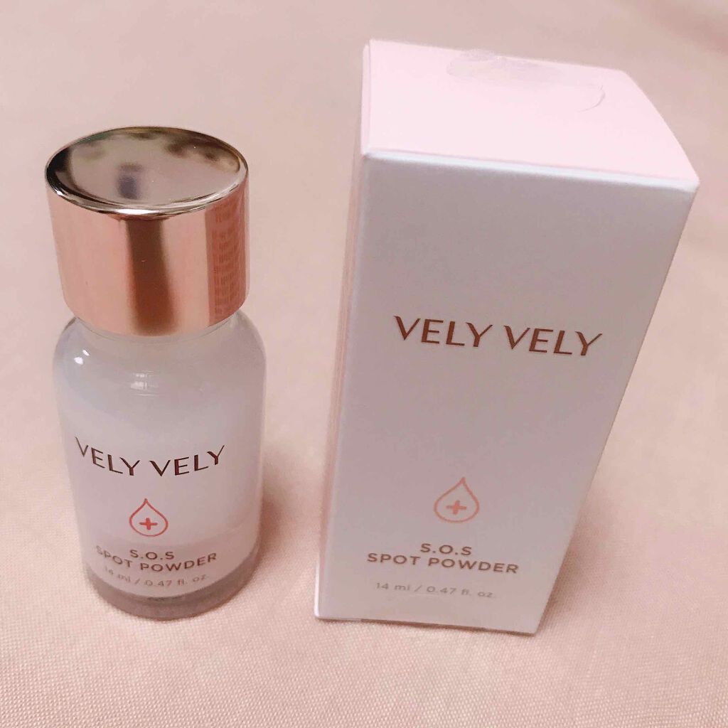 S.O.S スポットパウダー/VELY VELY/その他スキンケアを使ったクチコミ（1枚目）