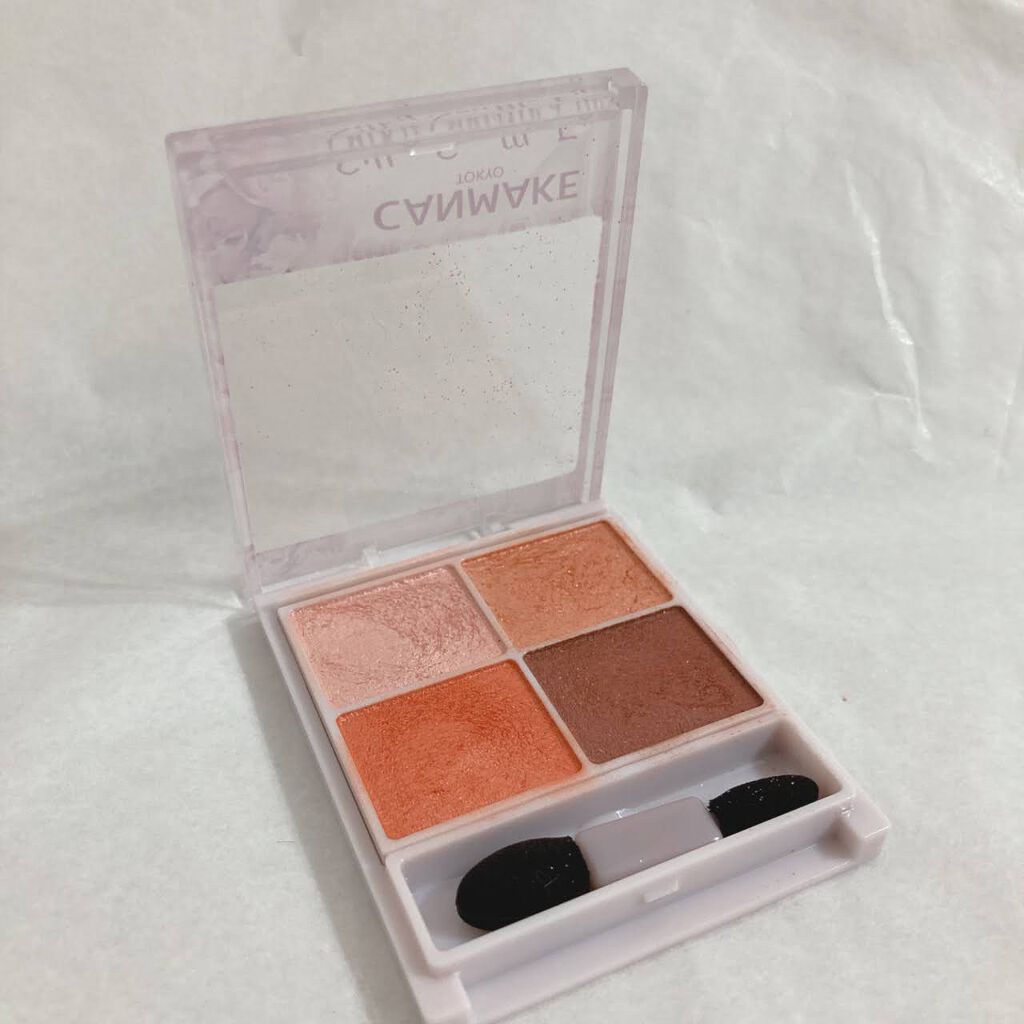 シルキースフレアイズ/キャンメイク/アイシャドウパレットを使ったクチコミ(1枚目)