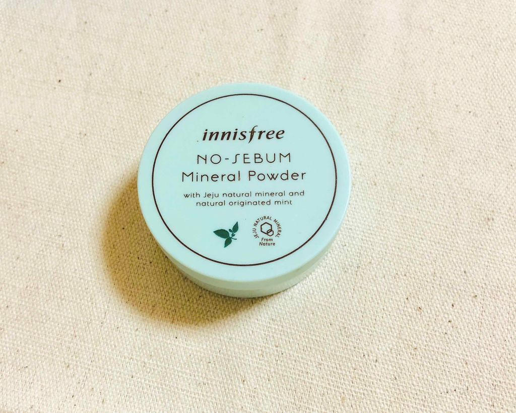 ノーセバム ミネラルパウダー/innisfree/ルースパウダーを使ったクチコミ(1枚目)