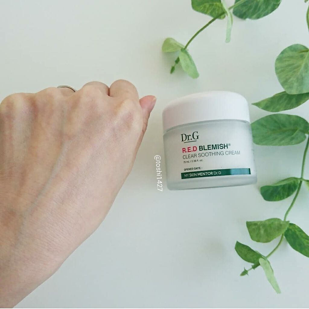 レッドB・Cスムージングクリーム/Dr.G/フェイスクリームを使ったクチコミ(5枚目)