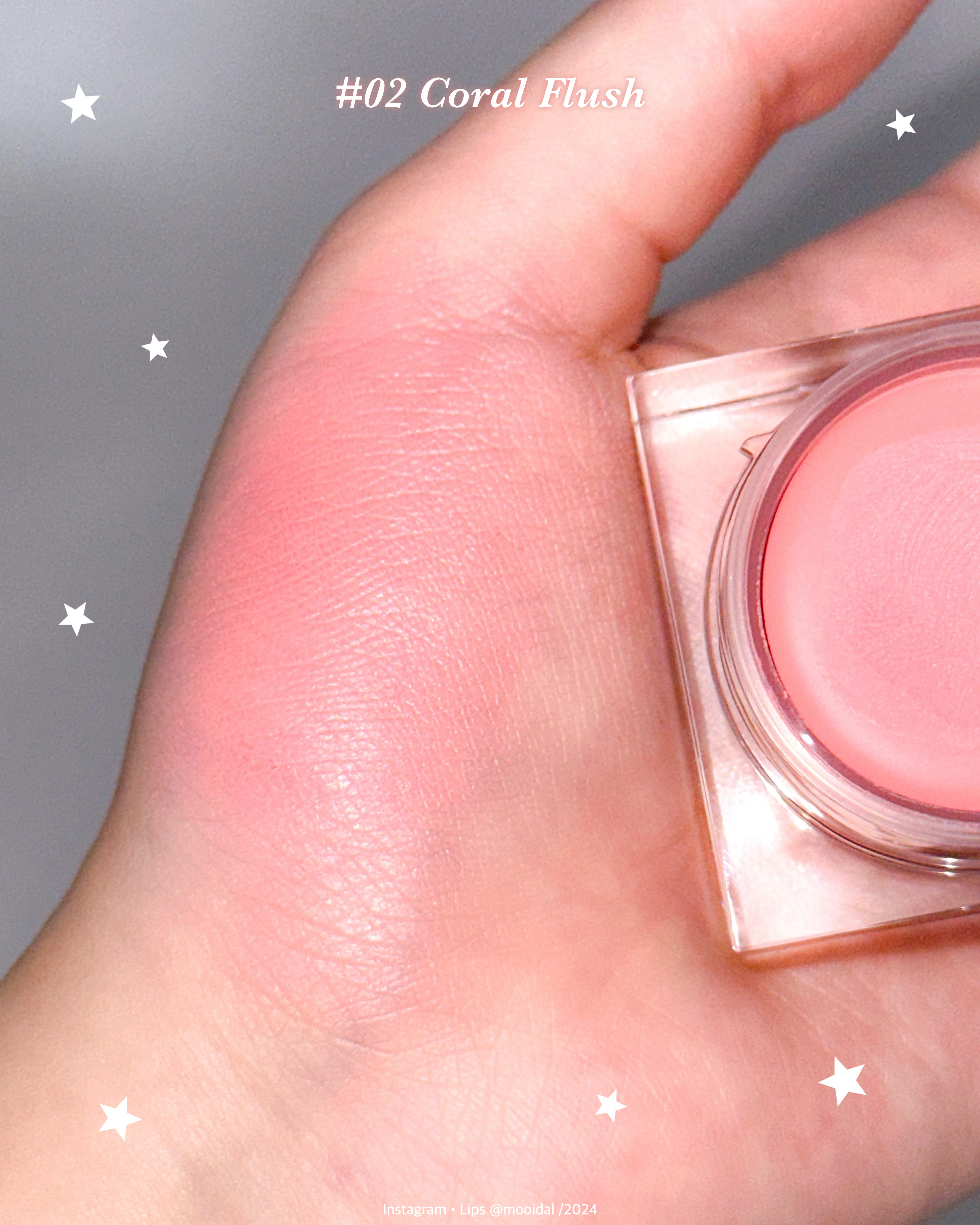 ムードミックスクリームブラッシャー/MAD PEACH/ジェル・クリームチークを使ったクチコミ（3枚目）