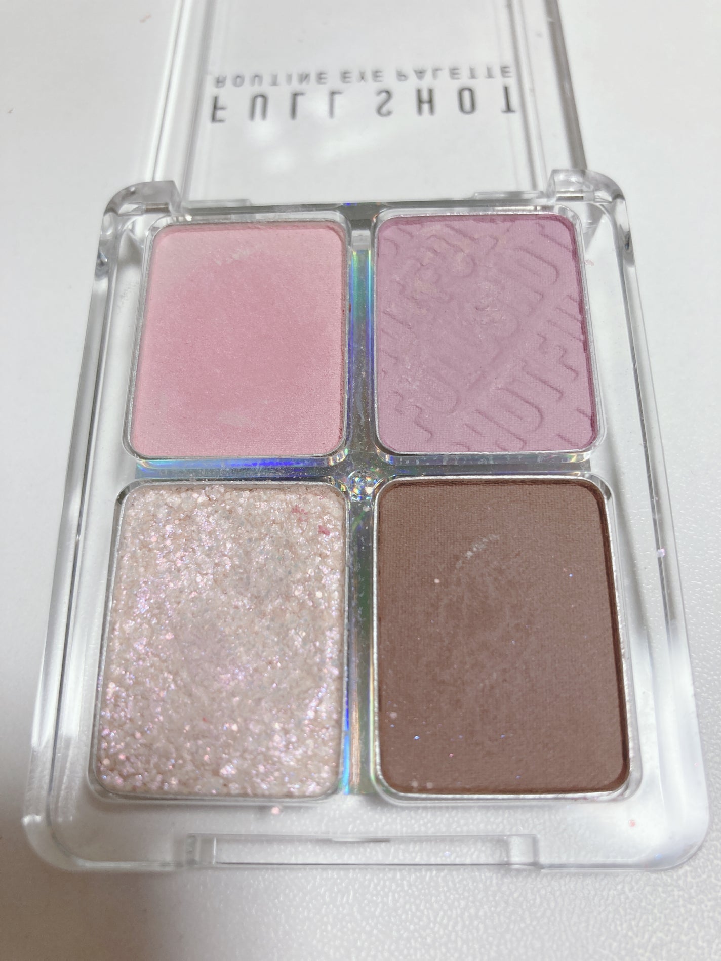 フルショット ルーティーン アイパレット/A’pieu/アイシャドウパレットを使ったクチコミ(2枚目)