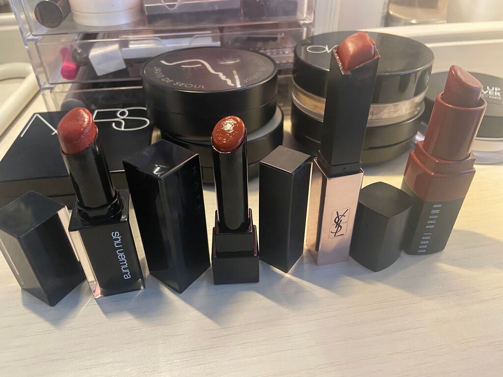 ルージュ アンリミテッド/shu uemura/口紅を使ったクチコミ(1枚目)