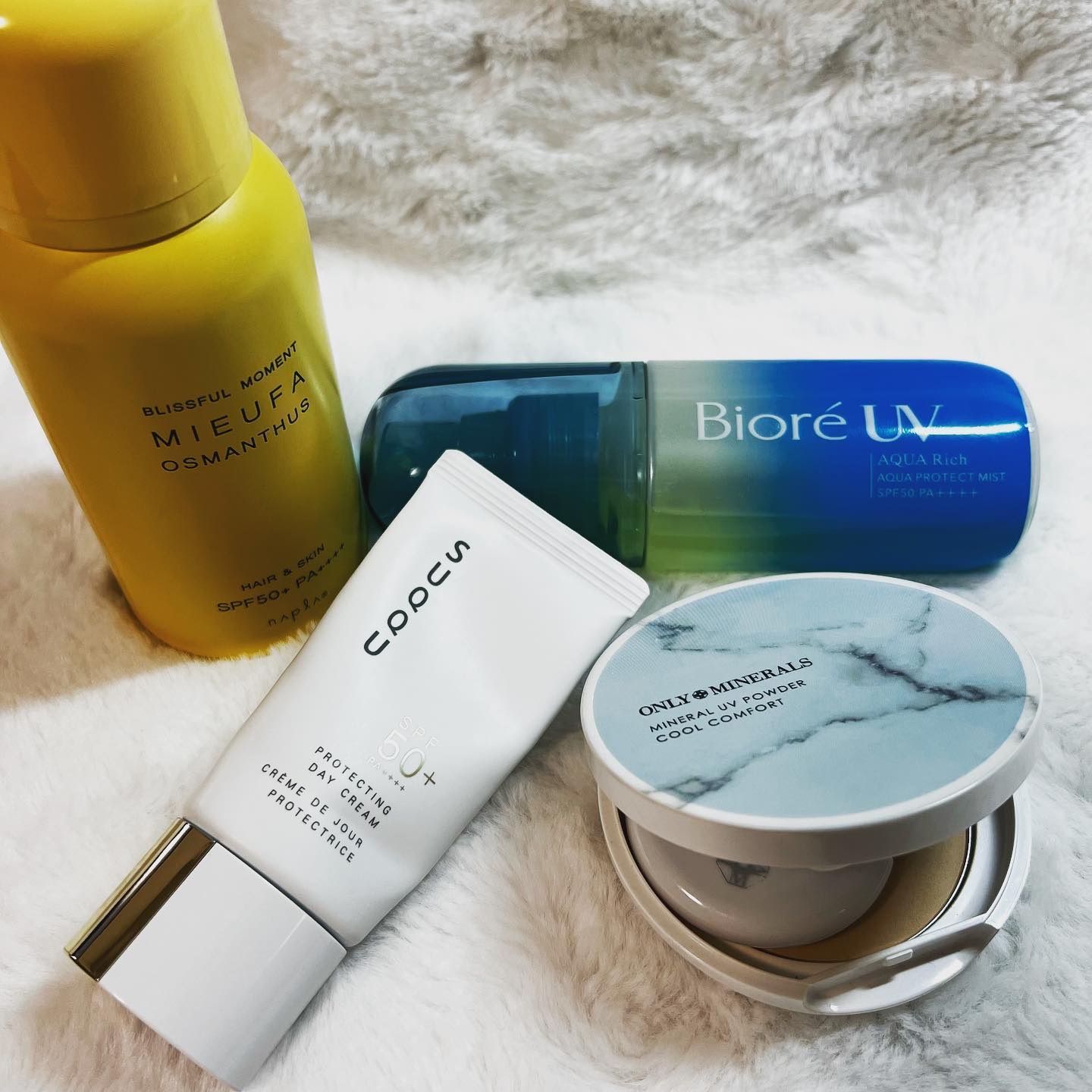 ミネラルUVパウダーN クールコンフォート/ONLY MINERALS/プレストパウダーを使ったクチコミ（1枚目）