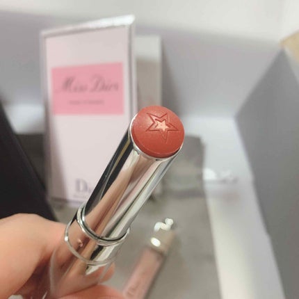 ディオール アディクト ステラー ハロ シャイン 740 ハッピー スター/Dior/口紅を使ったクチコミ(2枚目)