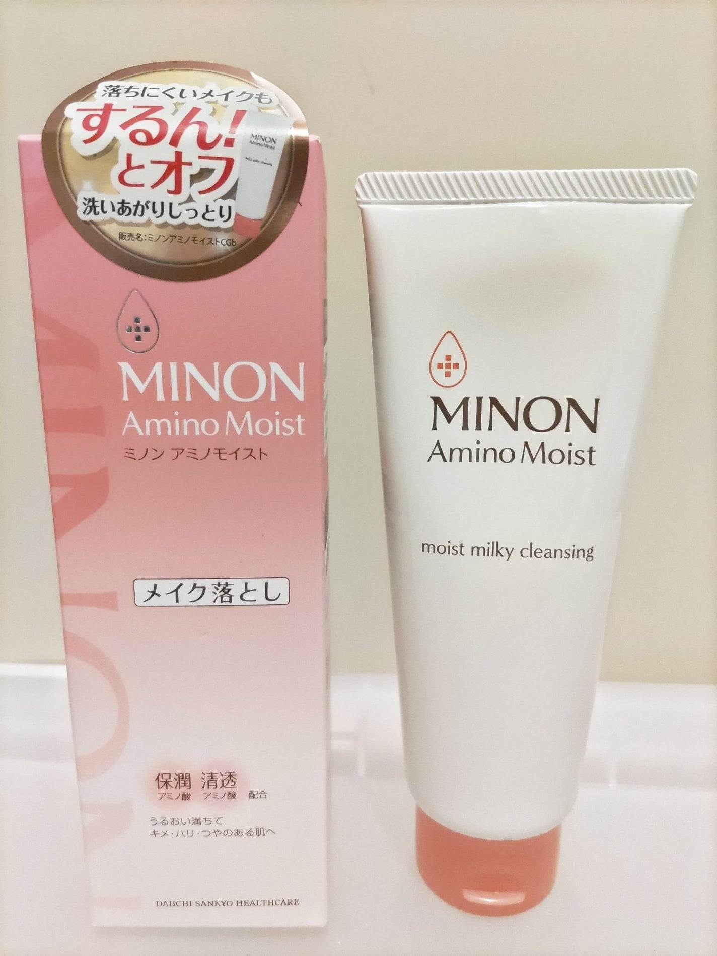 ミノン アミノモイスト モイストミルキィ クレンジング/ミノン/ミルククレンジングを使ったクチコミ(1枚目)