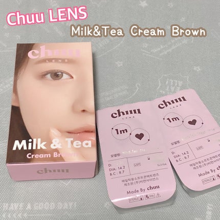 chuuLENS Milk&Tea 1day/chuu LENS/ワンデー(1DAY)カラコンを使ったクチコミ(2枚目)