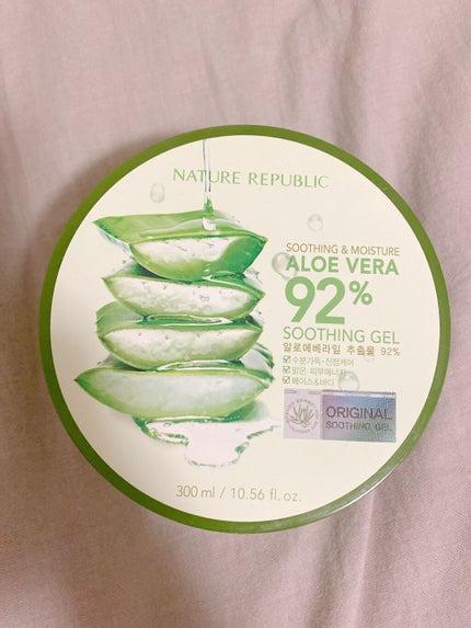 マイルド&モイスチャーアロエジェル/ネイチャーリパブリック/ボディローションを使ったクチコミ(2枚目)