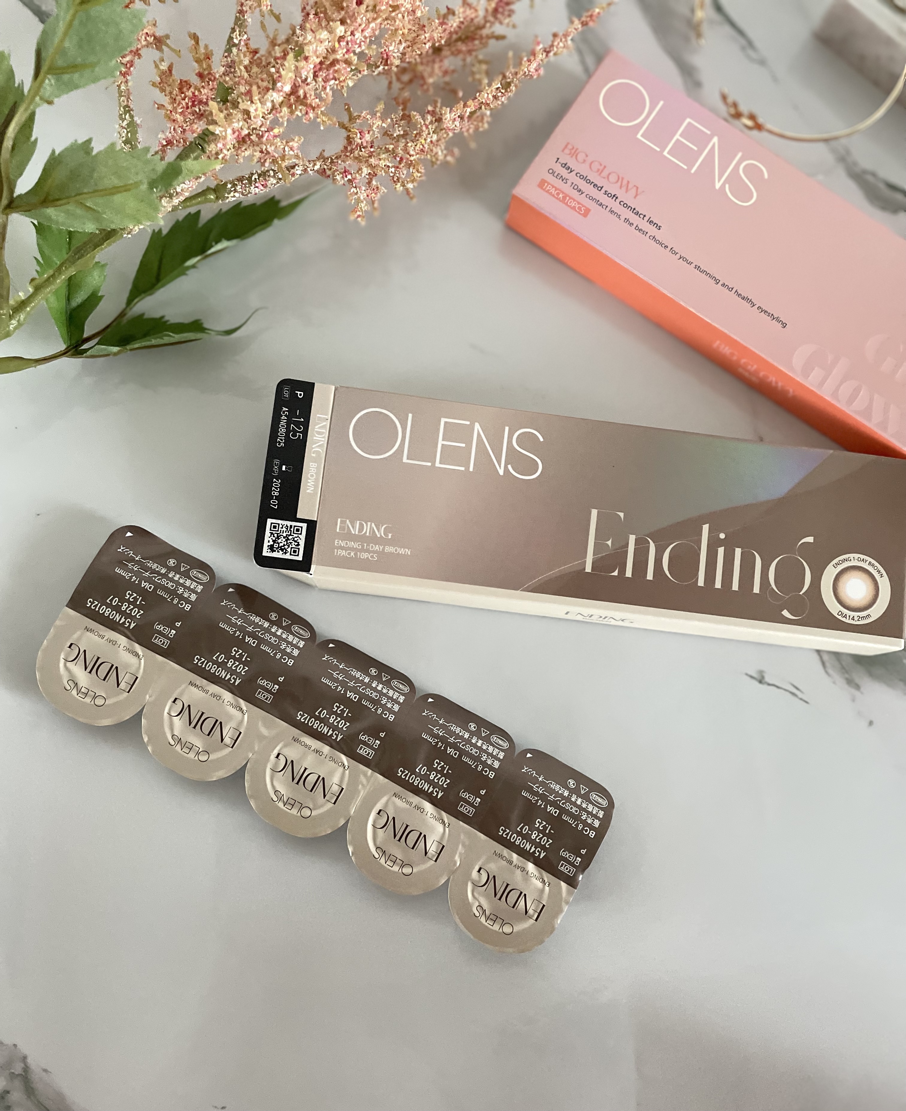 Ending 1day/OLENS/ワンデー（１DAY）カラコンを使ったクチコミ（3枚目）