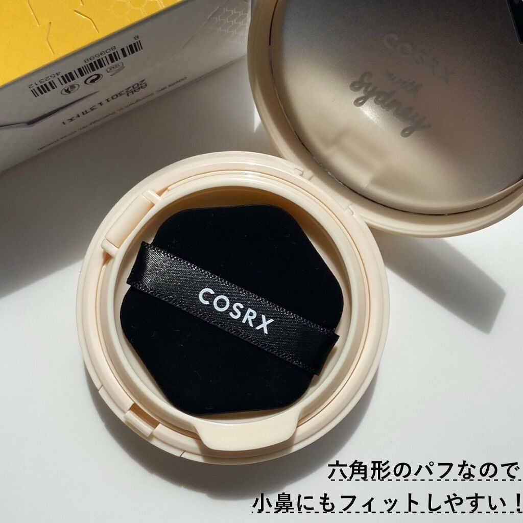 フルフィットプロポリスアンプルクッション/COSRX/クッションファンデーションを使ったクチコミ(3枚目)