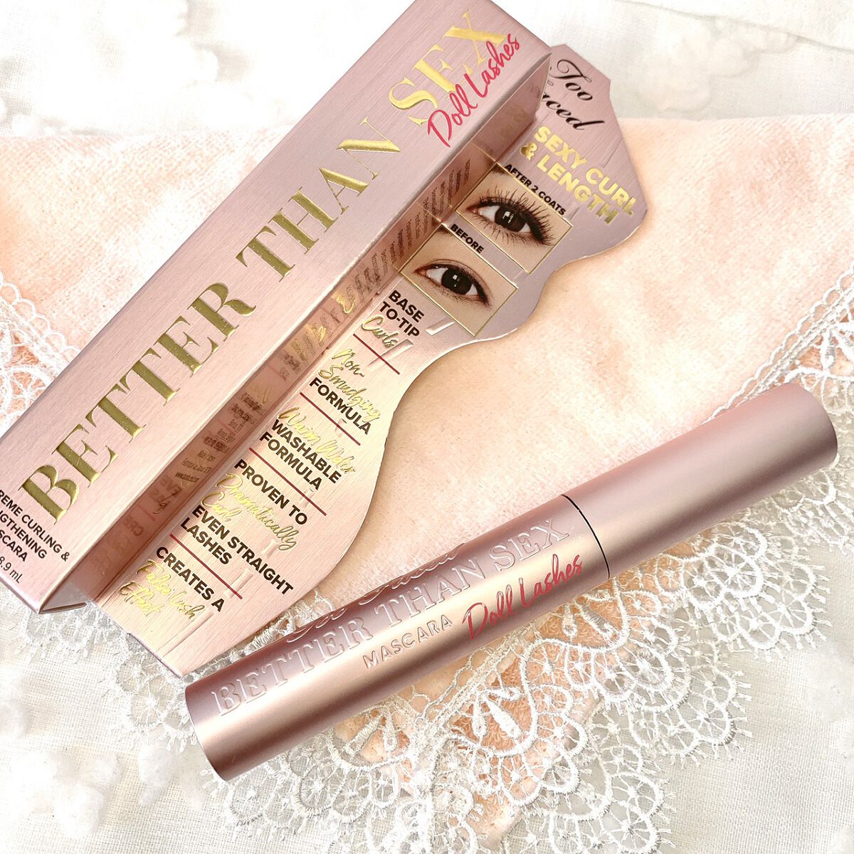 ベター ザン セックス マスカラ ドール ラッシュ/Too Faced/マスカラを使ったクチコミ(1枚目)