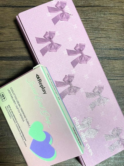 プレイカラーアイズミニ リプレイコレクション/ETUDE/アイシャドウパレットを使ったクチコミ(2枚目)