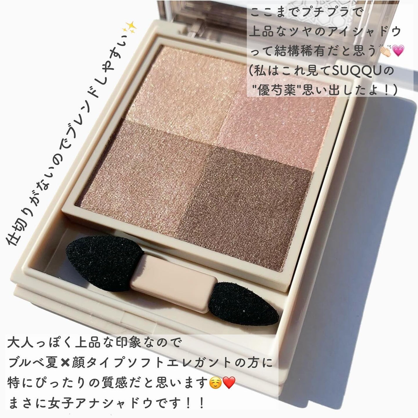ニュアンス デューイ クリエイター/Visée/アイシャドウパレットを使ったクチコミ(7枚目)