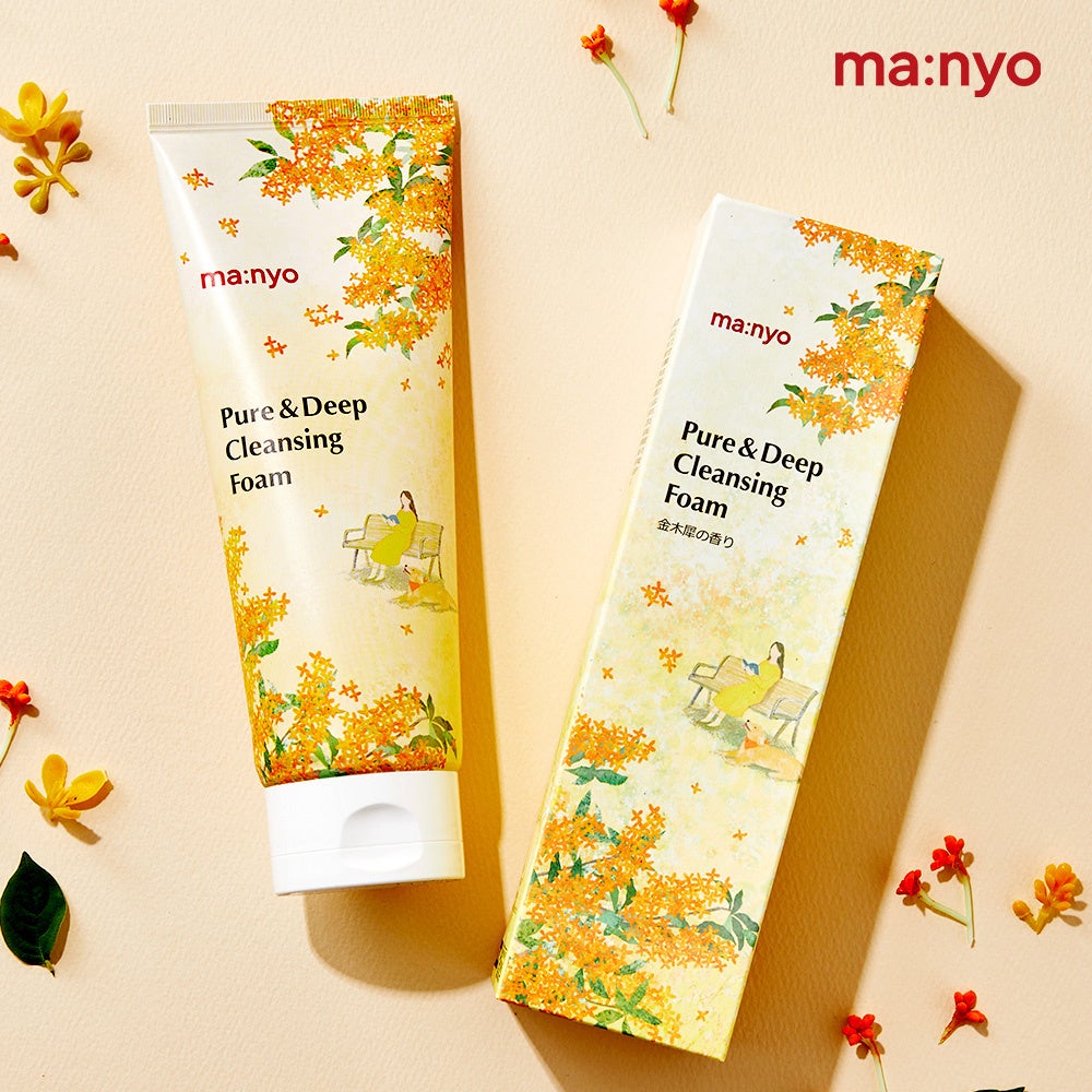 manyo ピュア＆ディープ 洗顔料 金木犀の香り