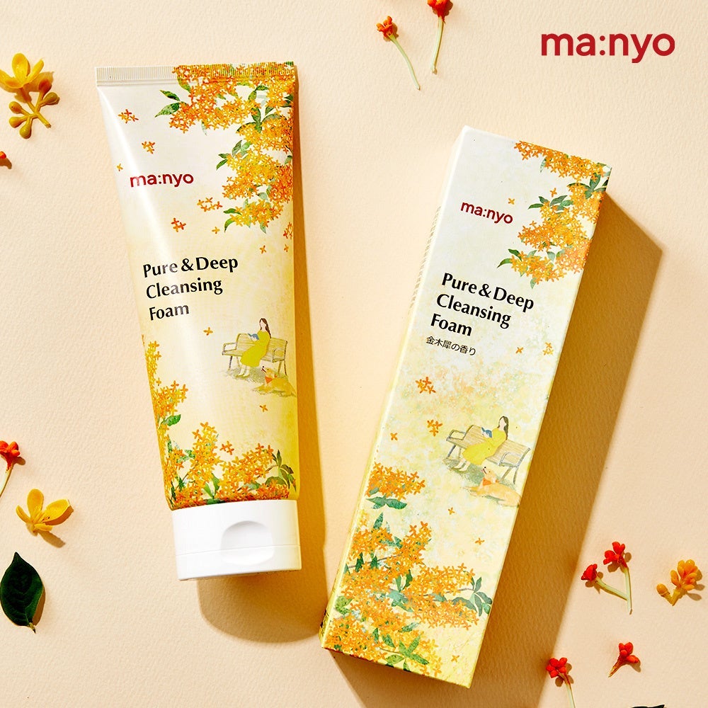 ピュア&ディープ 洗顔料 金木犀の香り manyo