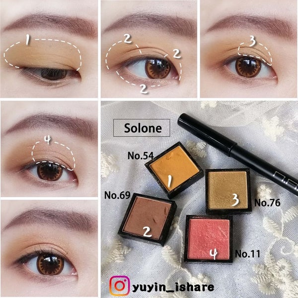 台湾/パウダーアイシャドウ by 台湾のユーイン