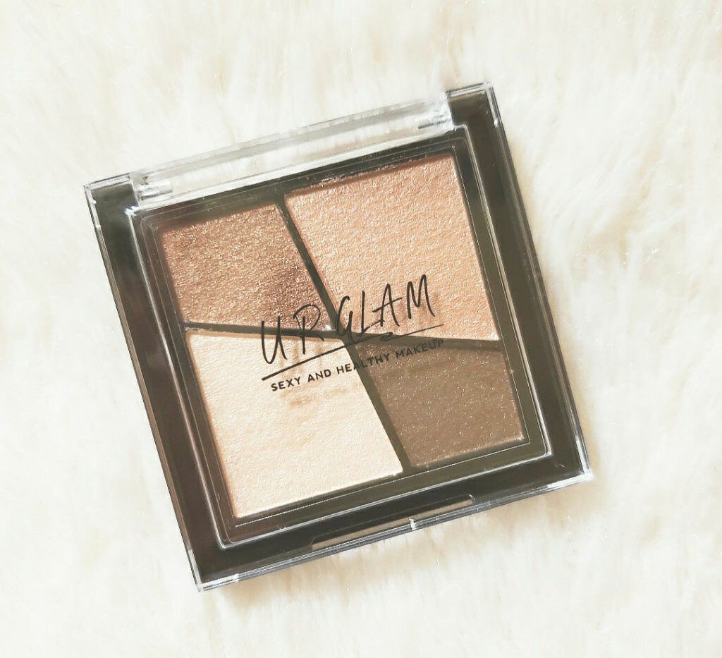 UR GLAM VELVET EYE COLOR PALETTE/U R GLAM/アイシャドウパレットを使ったクチコミ(1枚目)