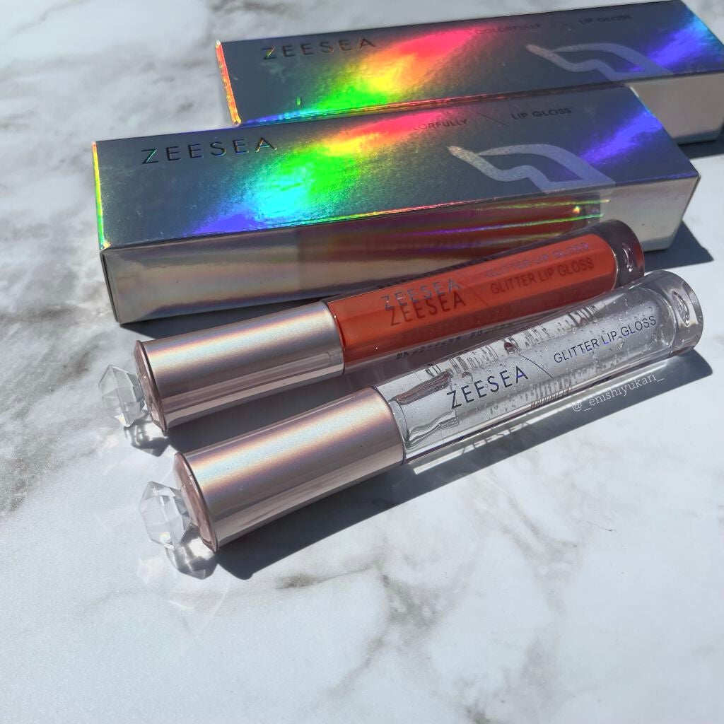 アンチグラビティネビュラ リップグロス/ZEESEA/リップグロスを使ったクチコミ(2枚目)
