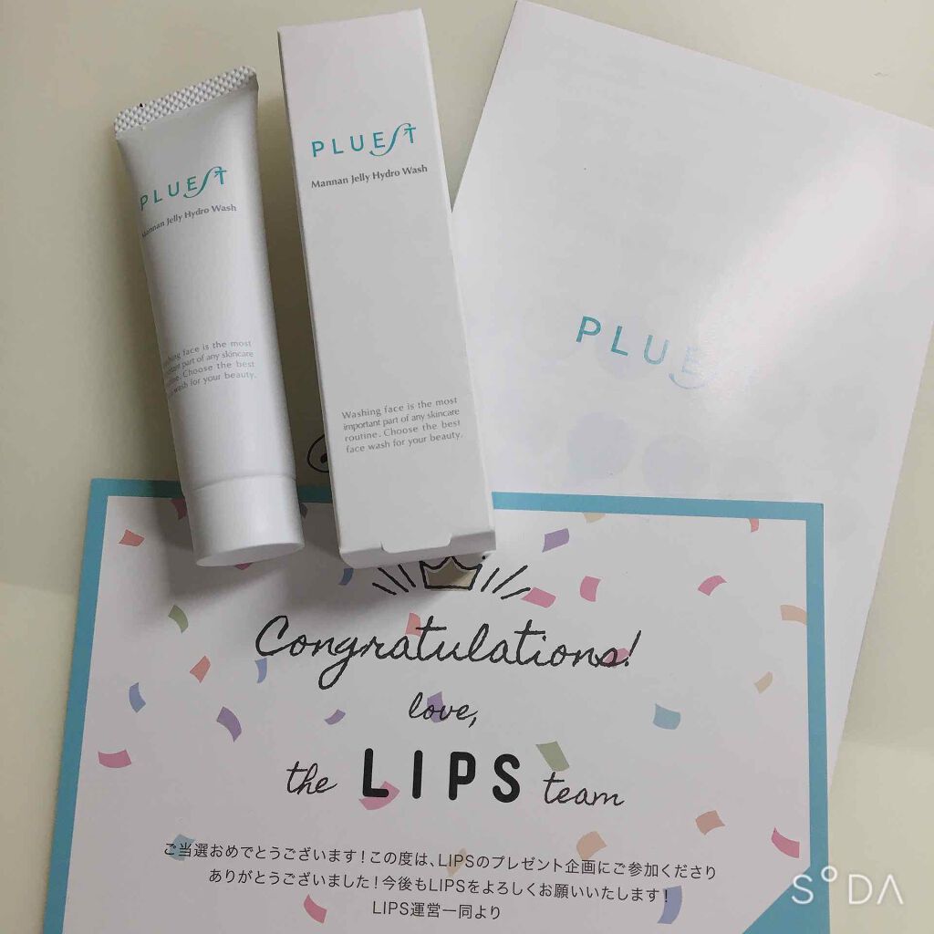 マンナンジェリーハイドロウォッシュ/PLUEST/洗顔料を使ったクチコミ（2枚目）