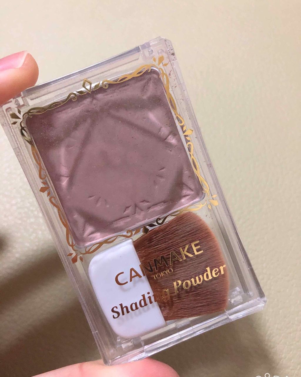 シェーディングパウダー/キャンメイク/シェーディングを使ったクチコミ（1枚目）