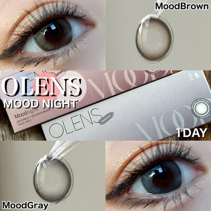 Moodnight 1day/OLENS/カラーコンタクトレンズを使ったクチコミ(1枚目)