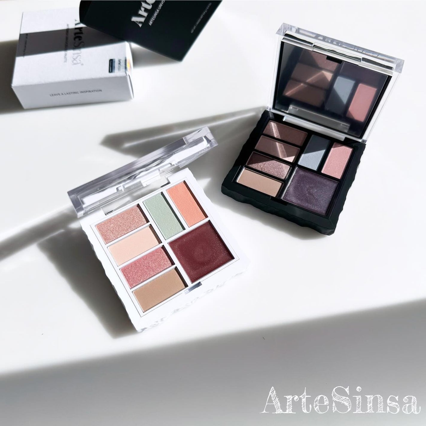 アンボイスドアイシャドウパレット/ArteSinsa/アイシャドウパレットを使ったクチコミ(1枚目)