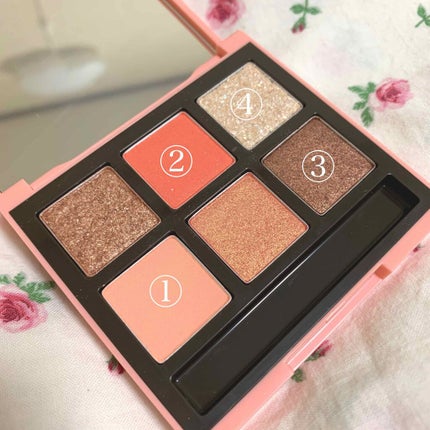 ハート プレイカラーアイズ/ETUDE/アイシャドウパレットを使ったクチコミ(2枚目)