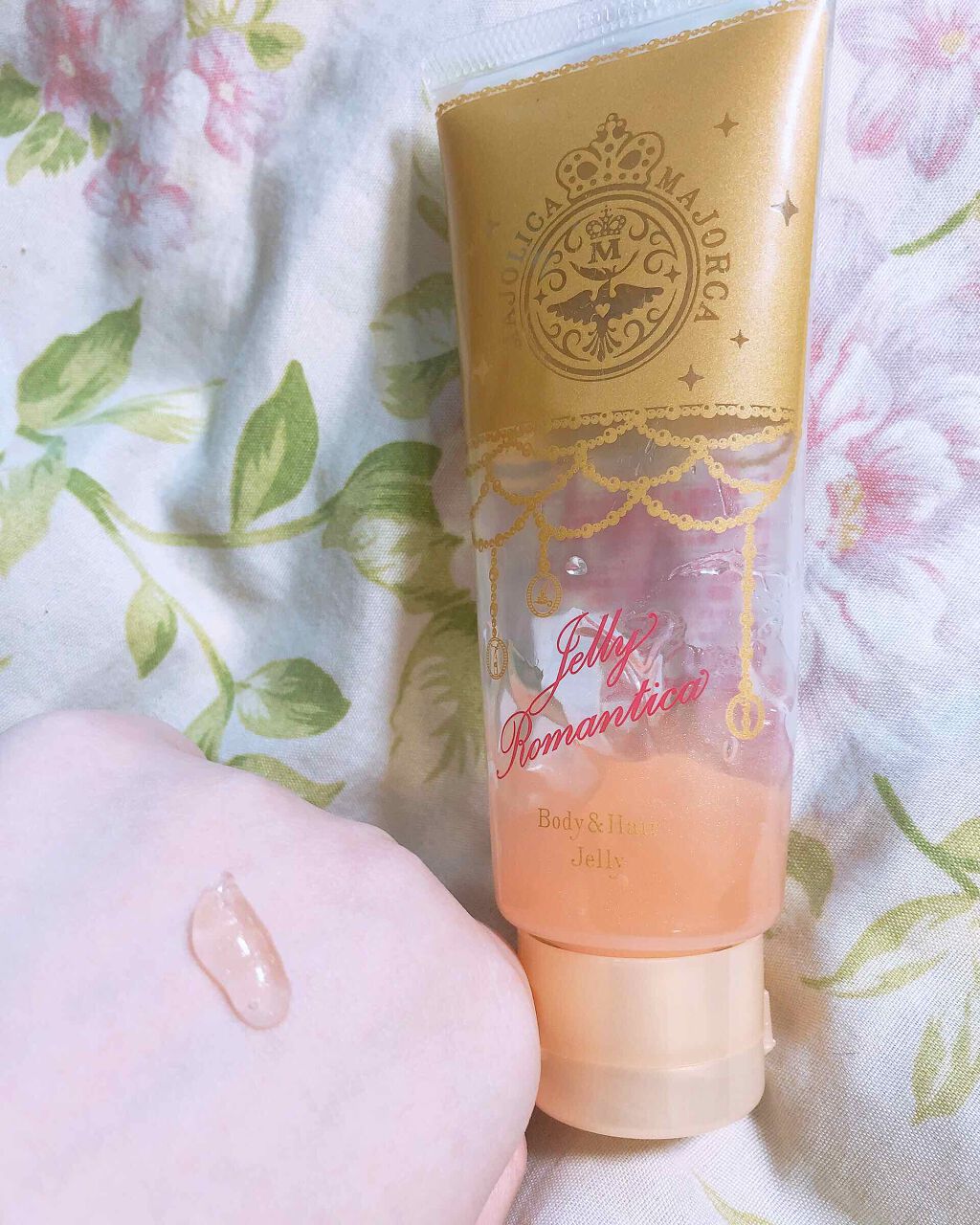 ジェリーロマンティカ OR (キンモクセイの香り)/MAJOLICA MAJORCA/ボディローションを使ったクチコミ（3枚目）