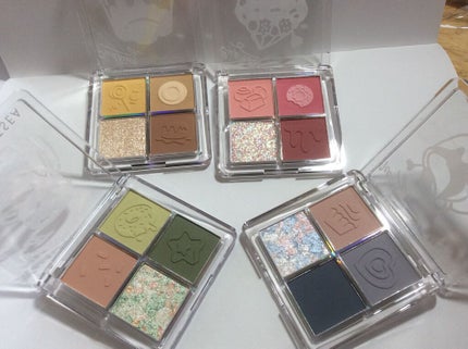 ZEESEAデザートコレクション4カラーアイシャドウパレット/ZEESEA/アイシャドウパレットを使ったクチコミ(4枚目)