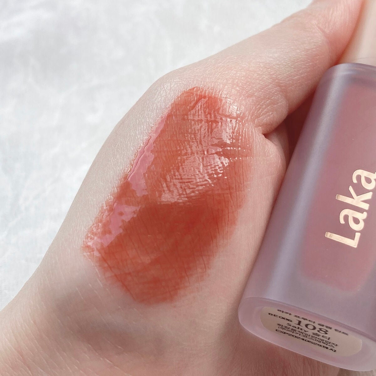 フルーティーグラムティント/Laka/リップティントを使ったクチコミ(6枚目)